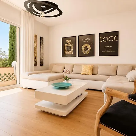New Pool & Jacuzzi 400 M Garden 3 Bedrooms * Mandelieu